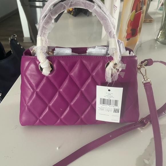 Kate Spade Carey small quilted Sullivan Satchel - Picture 4 of 6